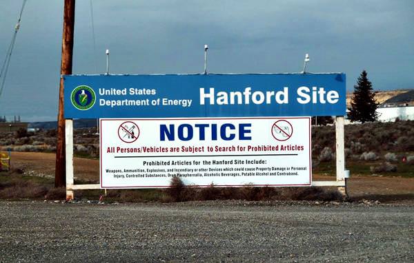 Sitio de Reservas Nucleares de Hanford, Estados Unidos