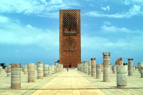 Башня Хасана, Марокко