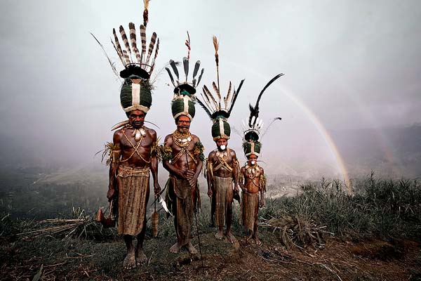 Kalam Stamm, Indonesien - Papua-Neuguinea