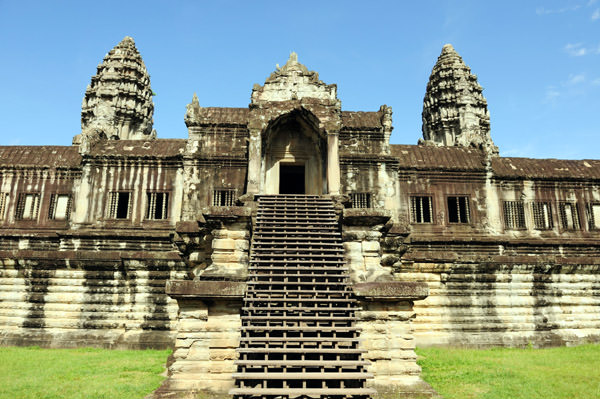 Escalera de Angkor wat, Camboya