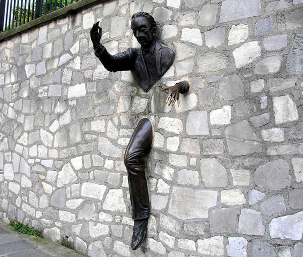 Marcel Ayme Monument, France