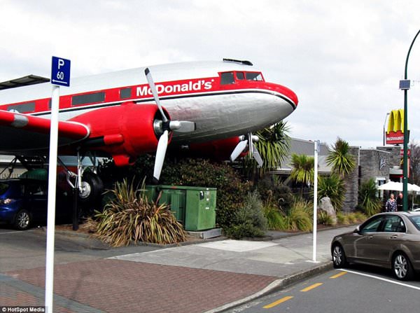 McDonalds en Taupo, Nueva Zelanda