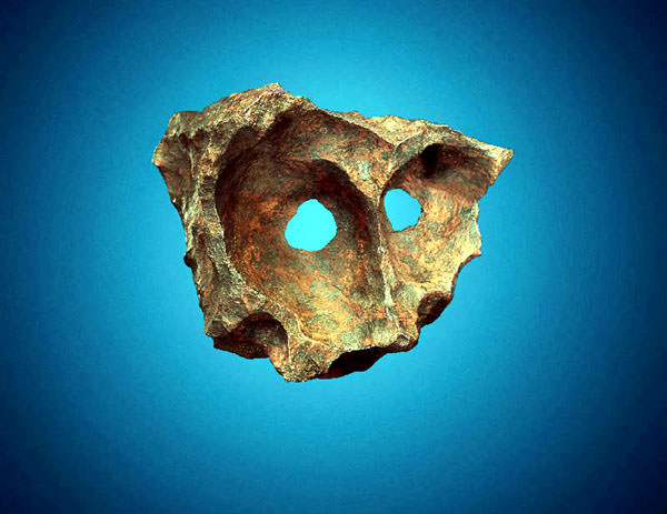 Maske Meteorit, Botswana