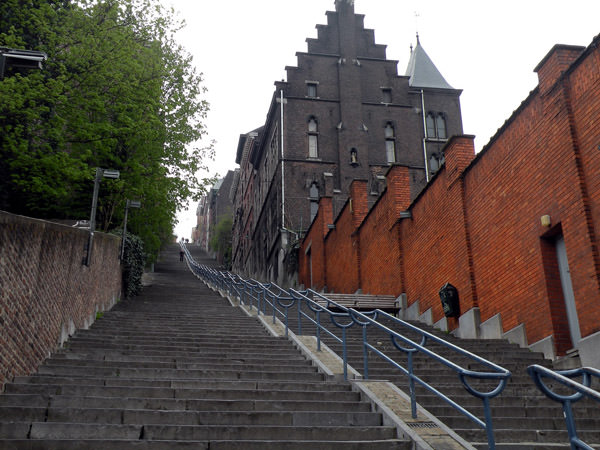 Солдатская лестница, Бельгия
