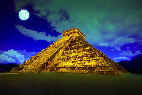 Die Pyramiden des Kukulcán, Mexiko