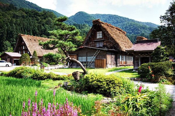 Shirakawa-go Dorf, Japan