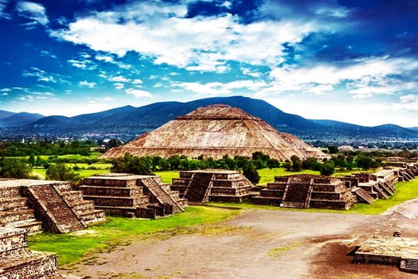 Pre-Hispanic Stadt von Teotihuacan, Mexiko