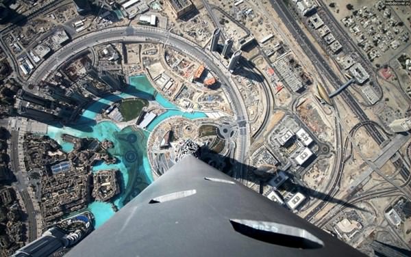 Parte Superior de Burj Khalifa, Emiratos Árabes Unidos
