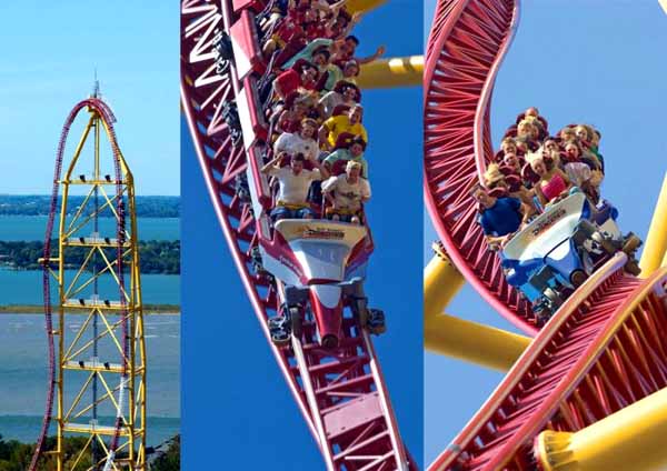 Montana Rusa Top Thrill Dragster, Estados Unidos