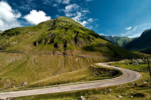 Transfagarasan Bergautobahn, Rumänien