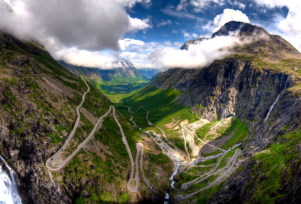 La Carretera Trollstigen, Noruega