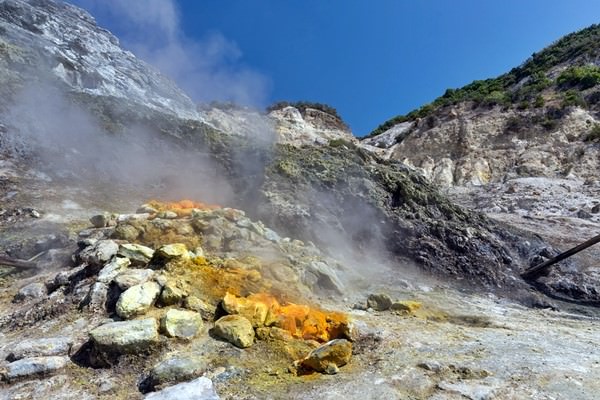 Volcano Campi Flegrei, Italy