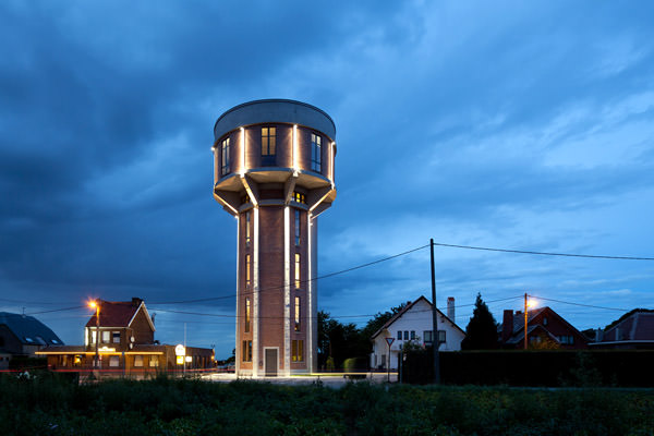 Дом в водонапорной башне, Бельгия