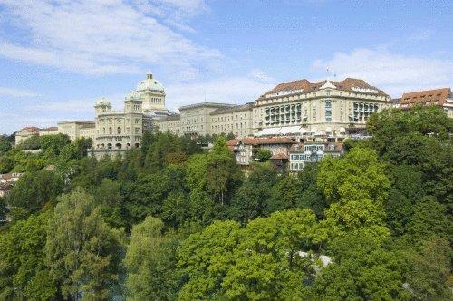 Отель Hotel Bellevue Palace Bern