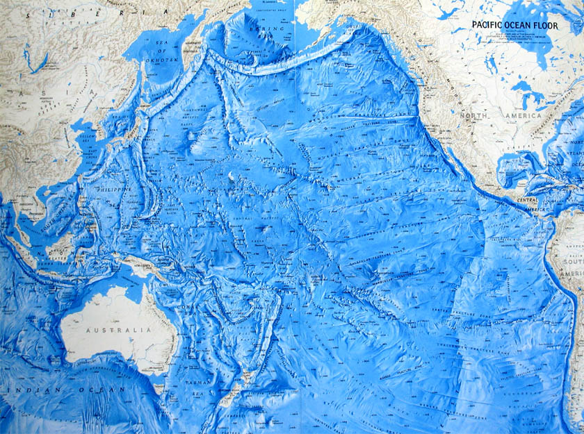map of oceans. ocean floor map.