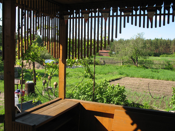 Among Friends cottage. Front view