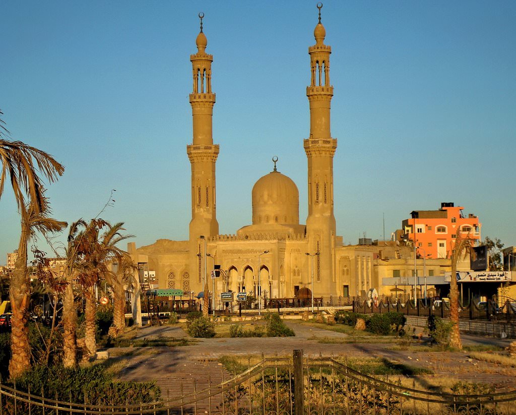 Город Хургада Египет Фото