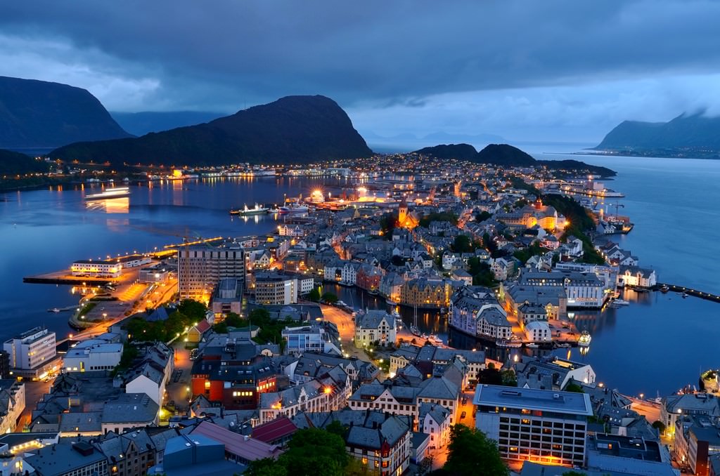 ¿Cómo es la vida nocturna en Noruega