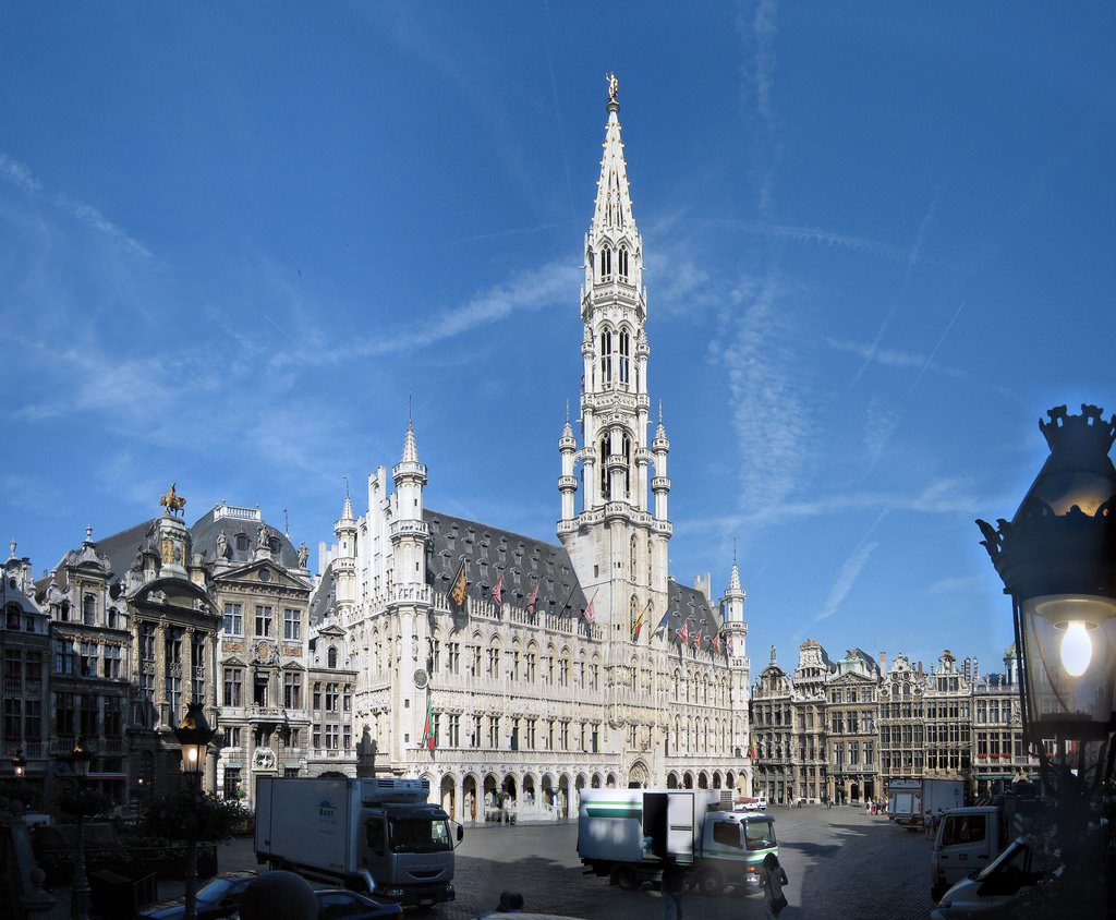 free printable tourist map of brussels