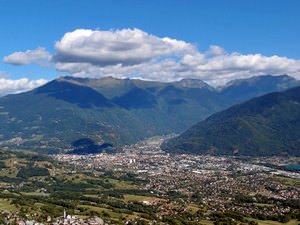 View of Albertville from Tamié Fort