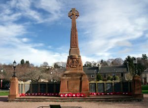 War Memorial in Inverness Scotland