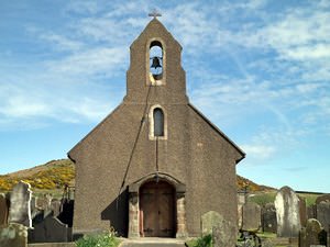 A typical Manx church A typical Manx church