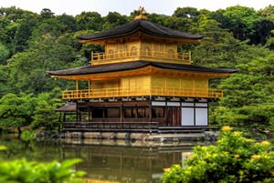 Goldener-Pavillon-Tempel Goldener-Pavillon-Tempel