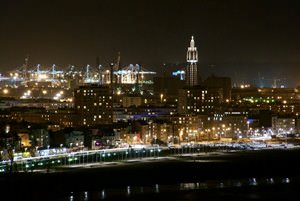 Le Havre at night