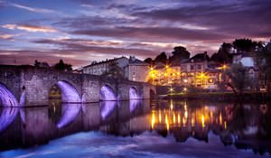 Limoges - Sunset reflection