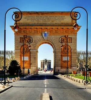 Montpellier Porte du Peyrou Montpellier Porte du Peyrou