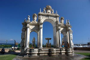 Brunnen mit Kindern Brunnen mit Kindern