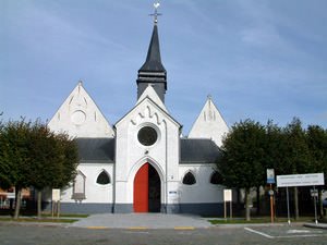 St. Annakerk, Stene, Oostende, Belgium