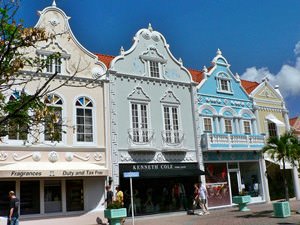 Dutch Buildings, Oranjestad