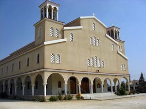 Church near Paphos (Pafos), Cyprus