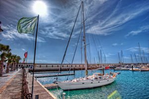 Sailboat – Velero, Lanzarote HDR 2