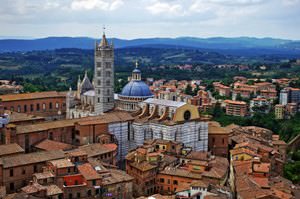Siena Cathedral From Tower