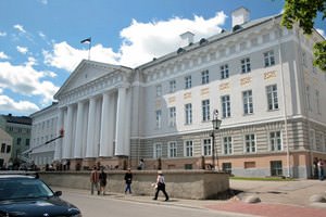 Tartu, the Main Building of the University of Tartu