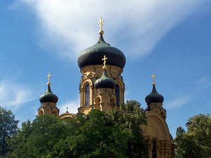 Orthodox cathedral in Warsaw