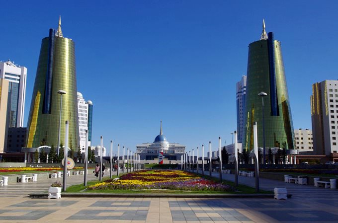 Another view of Downtown Astana