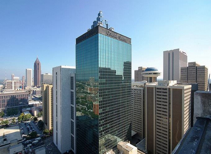 Downtown Atlanta, looking North towards Midtown