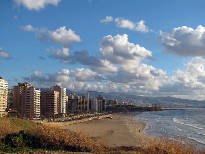 west beirut public beach