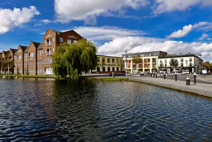 Along The Grand Canal in Dublin, Republic of Ireland