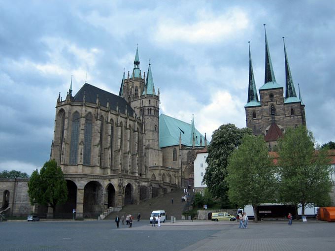 Dom und Severikirche in Erfurt