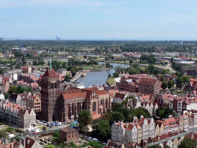 View from Gdansk Cathedral