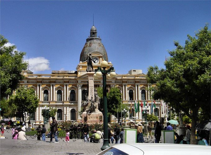 The Legislative Palace, La Paz