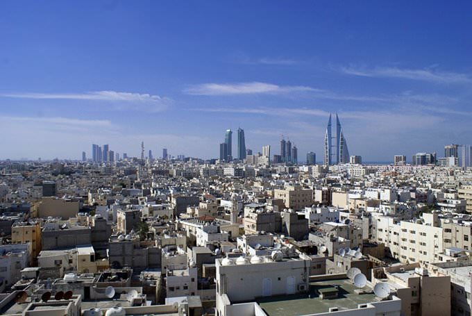 Manama- Arial view