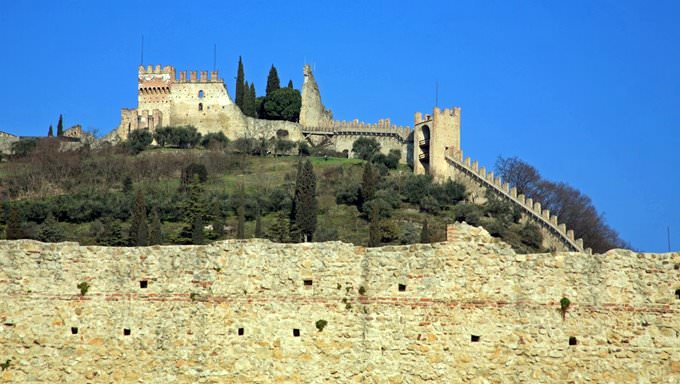Castle overlooking Marostica