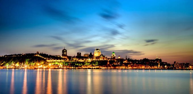 Quebec City at Night