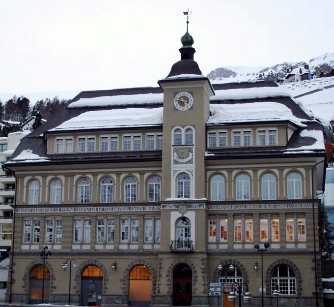 St Moritz library