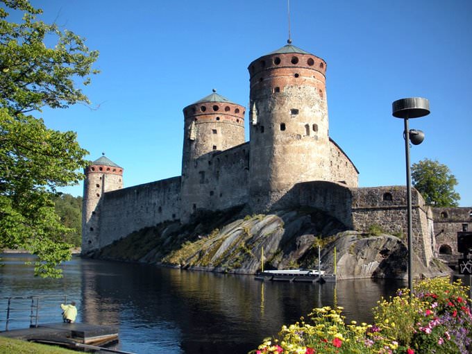 Savonlinna Olavinlinna castle